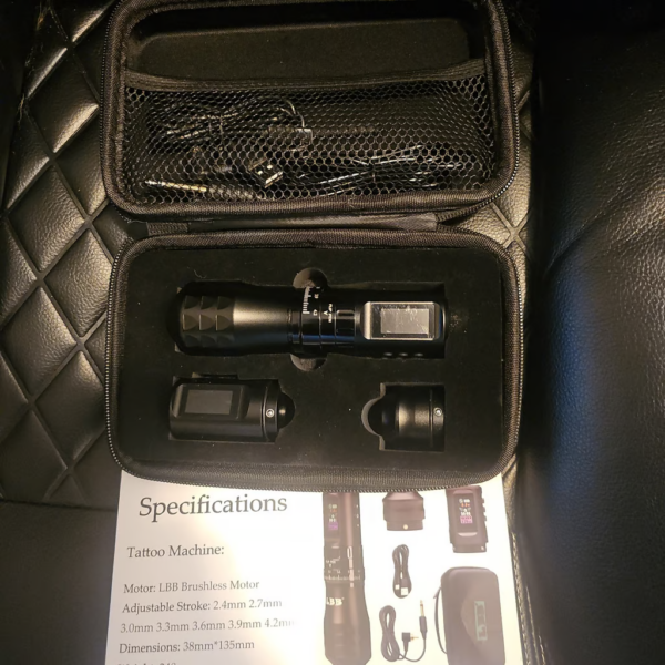 SB 20 Max Wireless Tattoo Pen w/2 batteries