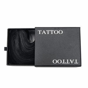 Clip Cord Covers, One Box of 100PCS Plastic Black Clip Cord Sleeves