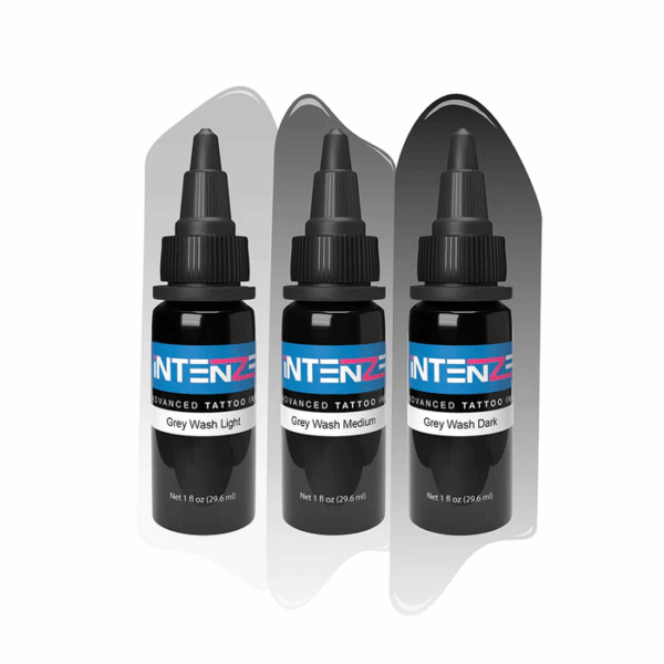 Grey Wash Tattoo Ink Set