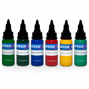 Dragon Color Tattoo Ink Set